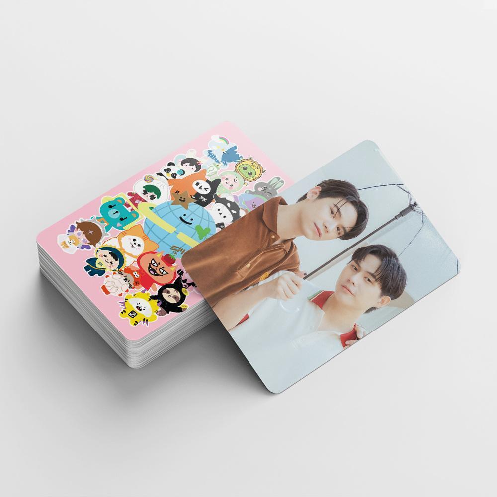 92 Pcs/Set GMMTV Series Laser Lomo Card OffGun EarthMix JoongDunk HD Photocard With Stickers Fans Gift