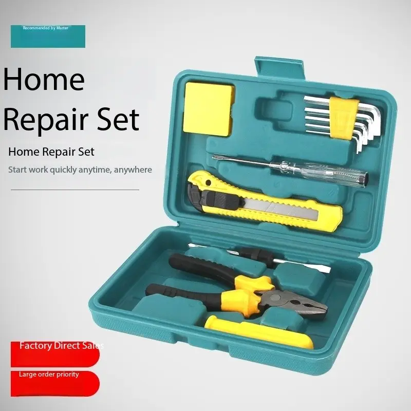11-Piece Home Tool Set, Multi-Functional Emergency Repair Kit, Household Hardware Tools Box, Car Insurance Tools, Versatile DIY Toolkit, Home Maintenance Kit