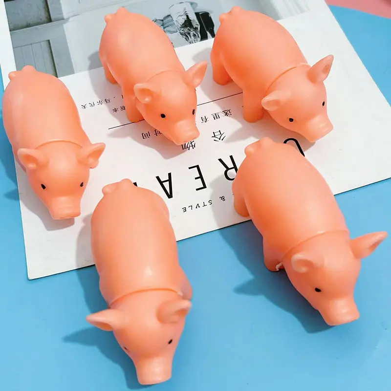 Small Squealing Pig Pet Toy, Dog Squeaky Toy, BB‑Sounding Simulated Pig, Puppy Toy, Pet Supplies
