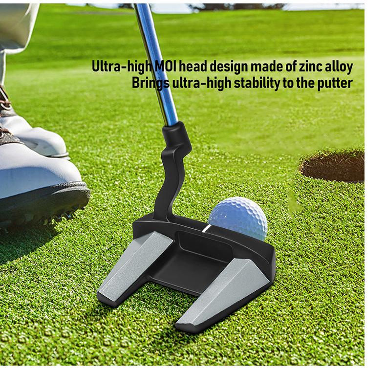 Best-Selling Golf Club: Self-Standing Putter for Men & Women - CNC-Milled Steel Shaft, Unique Design (Adult Size)