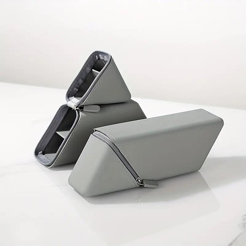 1 fashionable silicone pen holder, foldable large capacity expandable upright pencil case for desktop office and study, portable and high-quality design, suitable for birthday gifts, learning rewards, or Teacher's Day students and office use Pencil Bag