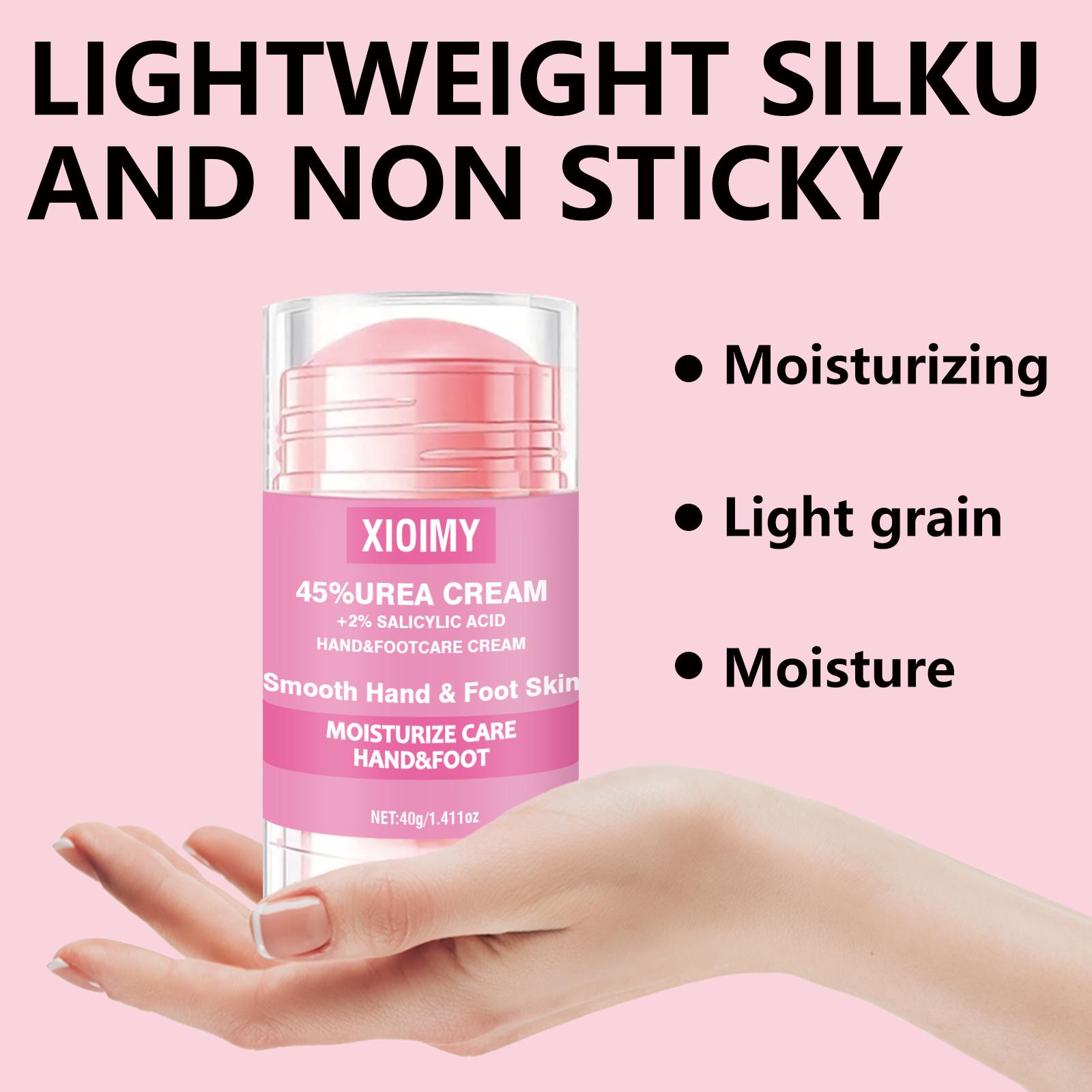 45% Urea + 2% Salicylic Acid Foot Cream, Intensive Moisturizing Care for Dry, Cracked Skin, Hydrating Foot & Hand Cream for Women & Men