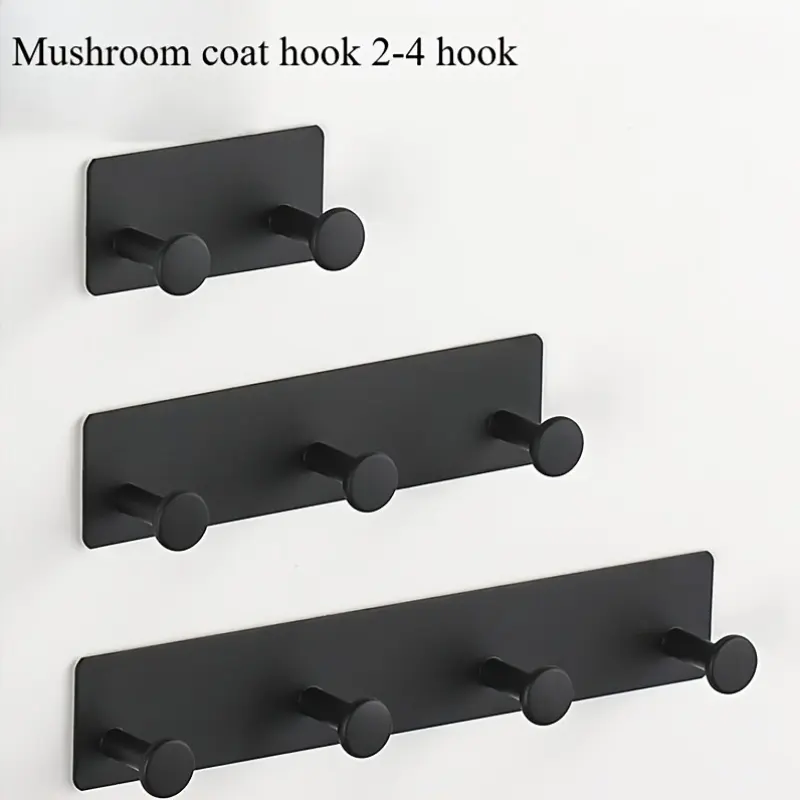 Thickened stainless steel hook without punching wall hole multi-function hook coat hook coat hook for door back kitchen bathroom bedroom Utility Hooks Coat Hooks Self Adhesive Hooks