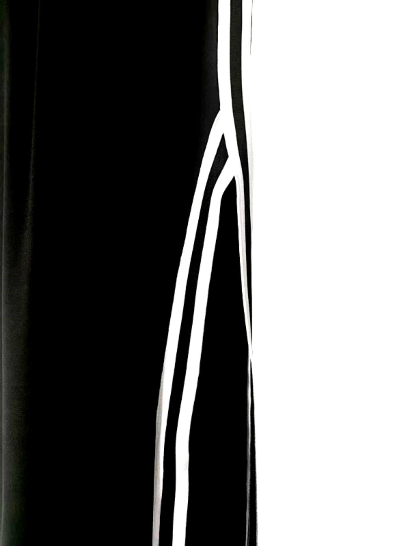 Women's Striped Side Split Thigh Bodycon Dress, Casual Short Sleeve Round Neck Midi Dress for Summer, Ladies Clothes for Daily Wear