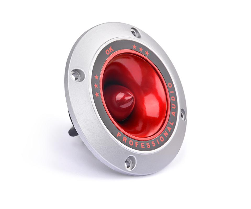 2Pcs 4 Inch Tweeters Speaker Piezoelectric Tweeter 100W Ceramic Buzzer Treble Audio Speaker Treble Piezo Stage Loudspeake performance driver active molded rack