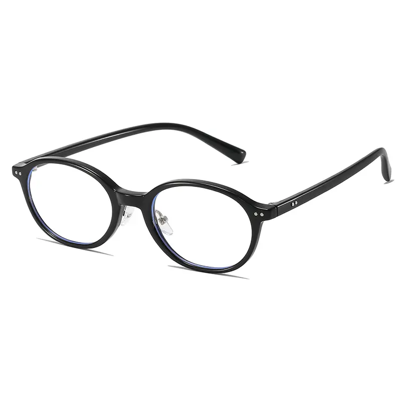Blue Light Blocking Glasses for Women, TR90 Retro Oval Narrow Frame UV400 Computer Screen Glasses Anti Eye Strain Gaming Office Reading Eyewear MZTUR