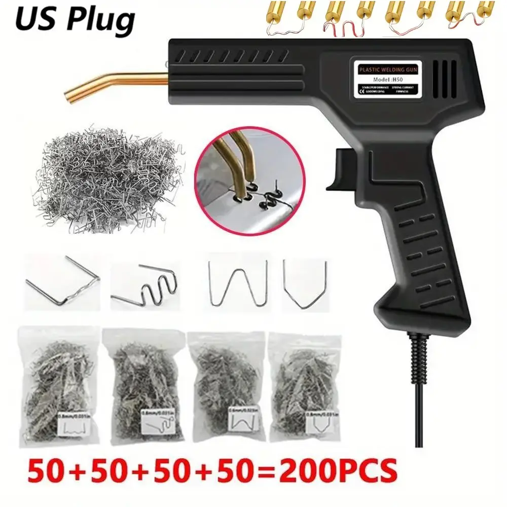 Car Plastic Welding Repair Tool, Handheld Plastic Welder, Plastic Welder Kit, Welding Repair Tool for Bumper and Dashboard Fixes, Car Body Repair Tool,Compact & Portable Design for, Automotive, Home, And Workshop Use