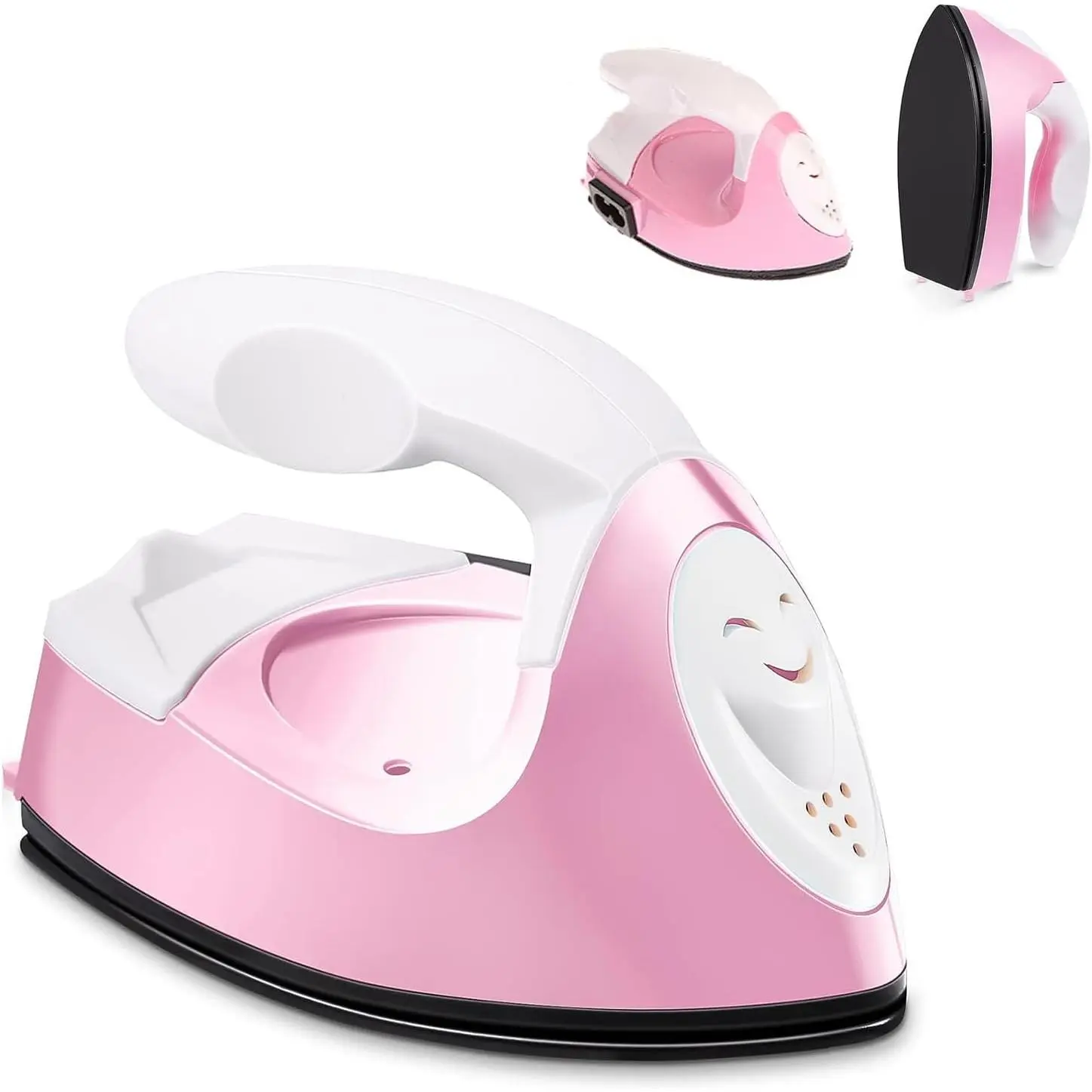 Mini Heat Press Small Portable Handy Travel Heat Iron-on for Transfers,Clothes,Crafts,Patches,DIY