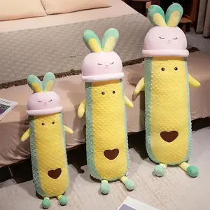 New Cute Rabbit Avocado Plush Toy Doll Children's Sleeping Pillow Large Doll Holiday Gift Kawaii Creative Fruit Rag Doll Cushion