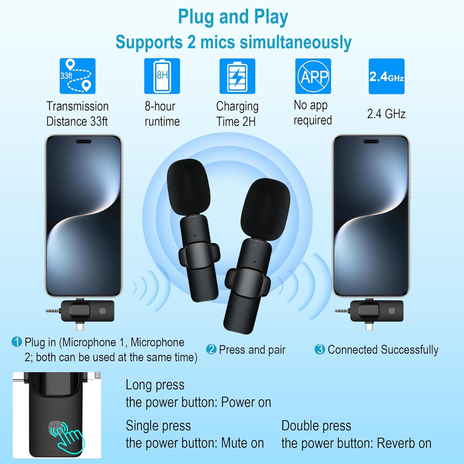 Vlogging Kit for /Android, 63"Auto   Tripod for  with Light, Microphones, Scrolling Remote Control for , Content Creator Kit for YouTube Starter Live Streaming