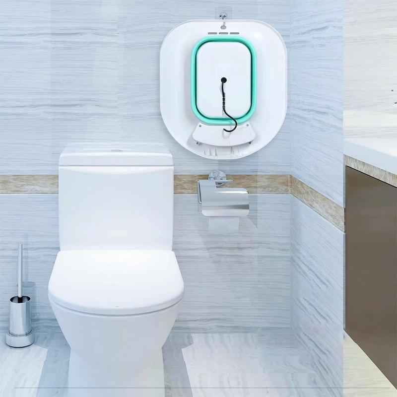 Electric Collapsible Sitz Bath | Comfortable Cleansing Bidet Seat with Adjustable Temperature for Ultimate Relaxation, Portable