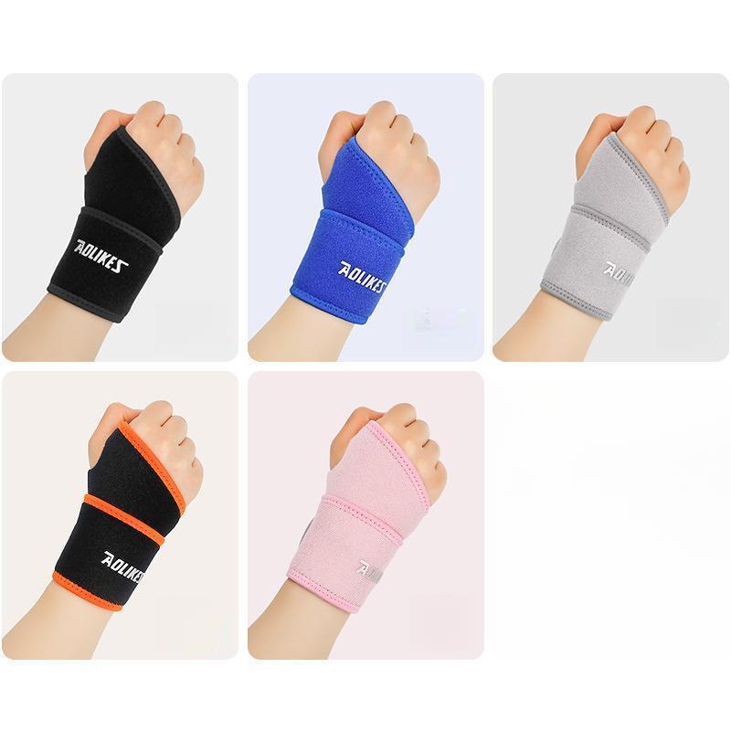 2 Pcs Wrist Compression Strap and Wrist Brace Sport Wrist Support for Fitness, Weightlifting, Tendonitis, Carpal Tunnel Arthritis, Pain Relief-Wear Anywhere-Adjustable