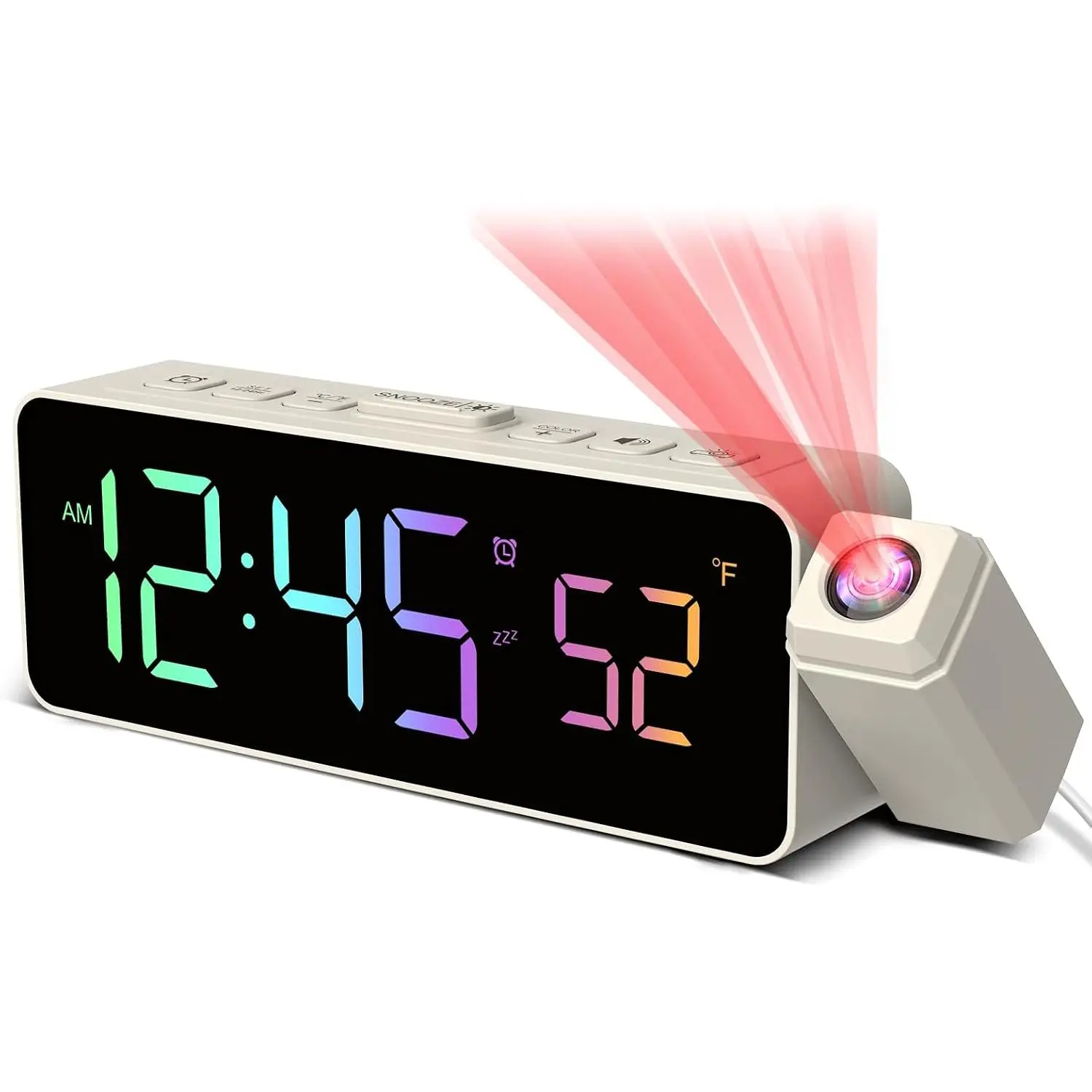 Projection  Clock for Bedroom Ceiling, Small Digital Clocks