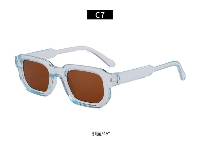 Square Small Frame Sunglasses European and American Retro 2025 New Simple High-end Fashion Sunglasses for Women