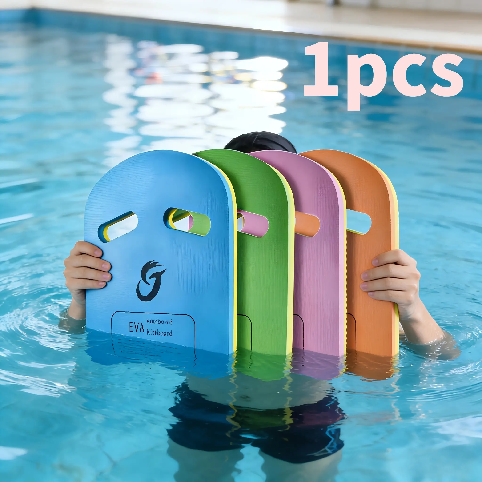 1pcs U-Shape Swim Float Board, Kids & Adult Swimming Aid, Back & Waist Float, Outdoor Water Sports Equipment, Learn to Swim Helper