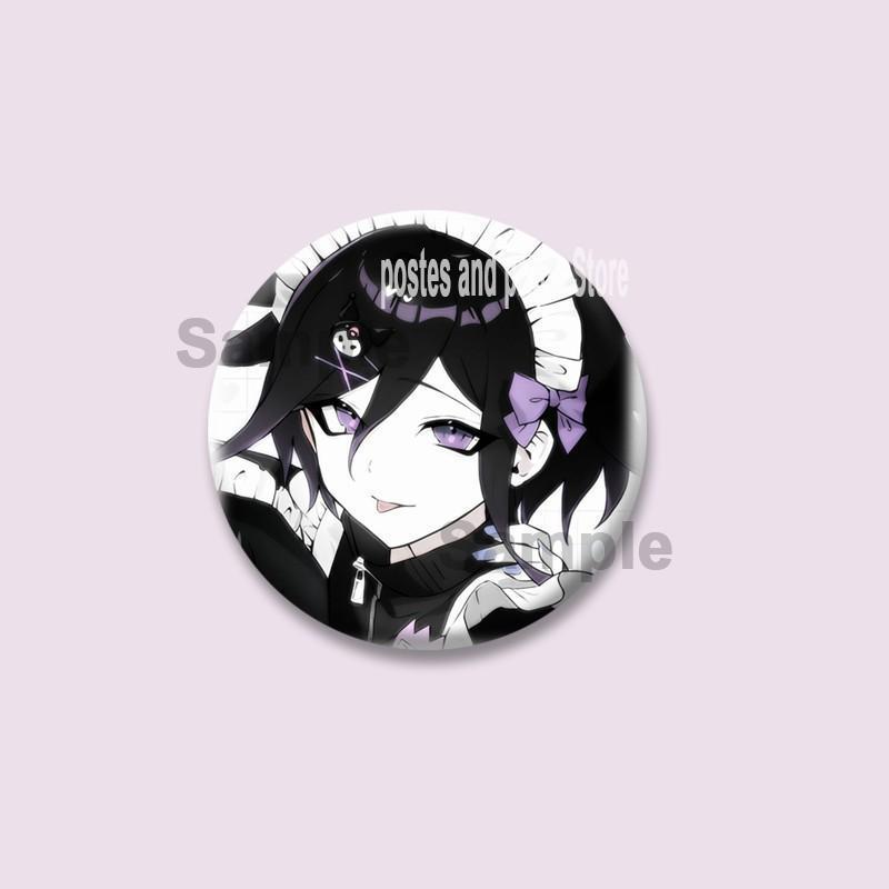 Custom Game Peripheral Danganronpa Round Badges DIY Coin Brooch on Backpack Cartoon Lapel Jewelry Pins Gifts for Kids Friends