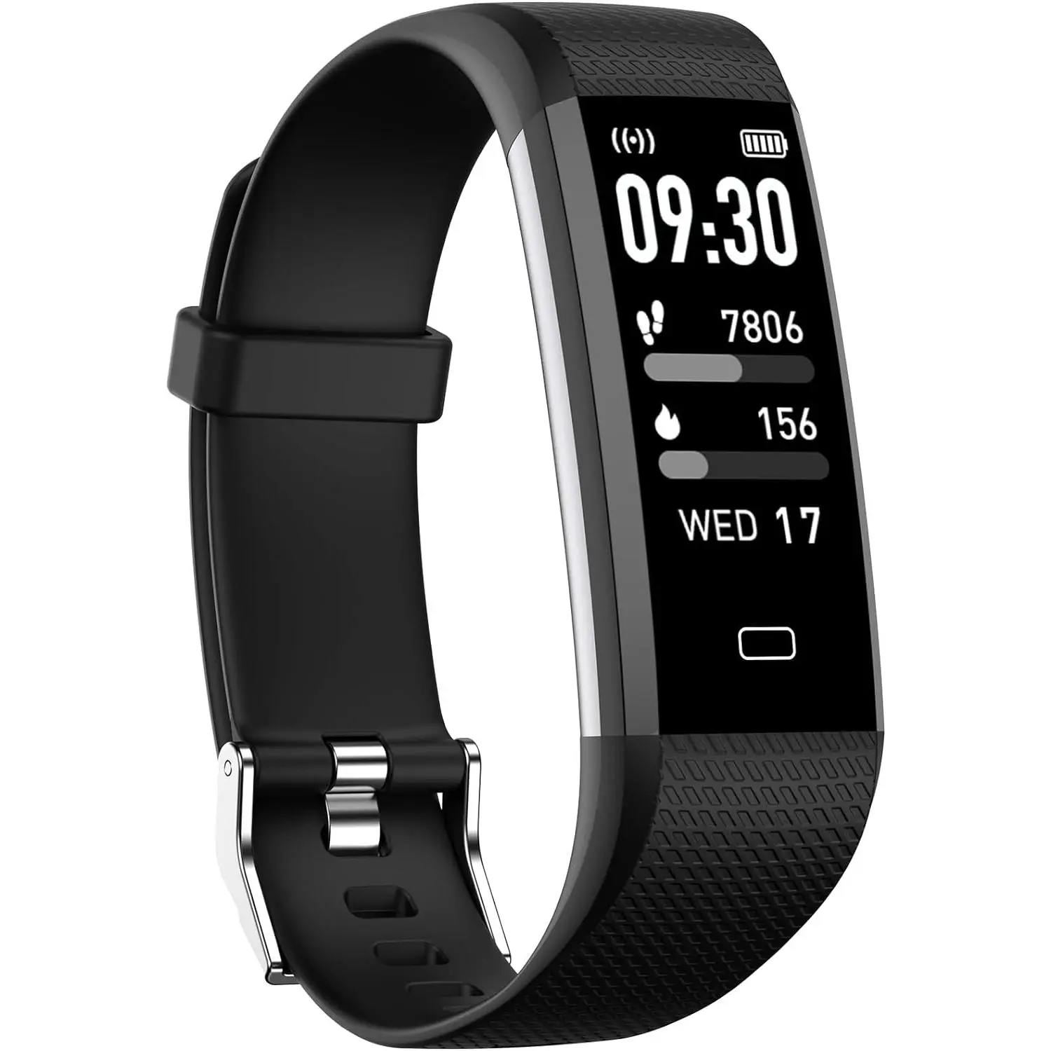 Men's 0.96 Inches Wearable Tech Fitness Tracker Smart Watch - Heart Rate, Blood Oxygen, Sleep Monitoring, Pedometer, Step & Calorie Counter, Waterproof, 100+ Fitness Modes, Long-Lasting Battery, Motion Tracking for Running, Workout