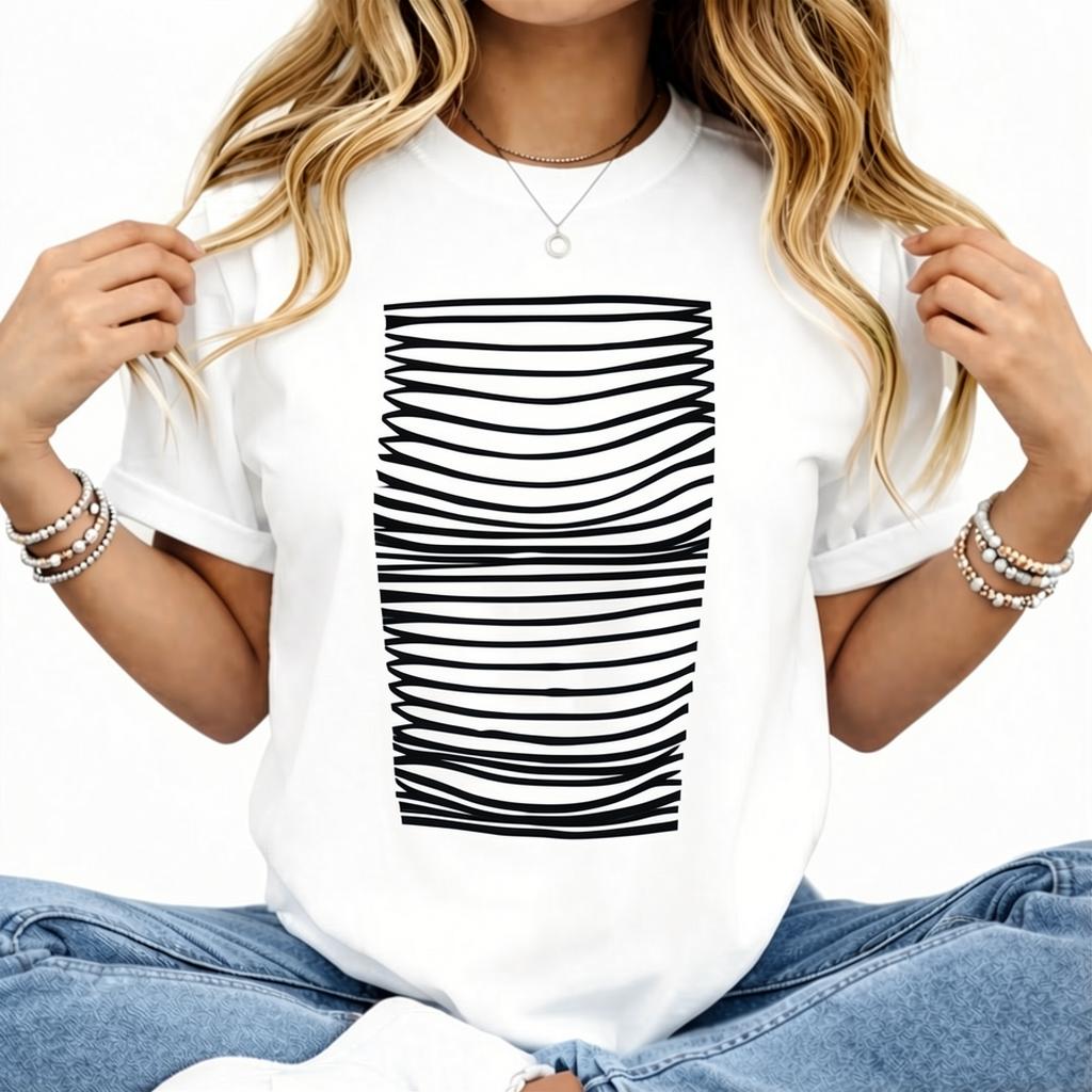 Izabelle Shredded Back T Shirt