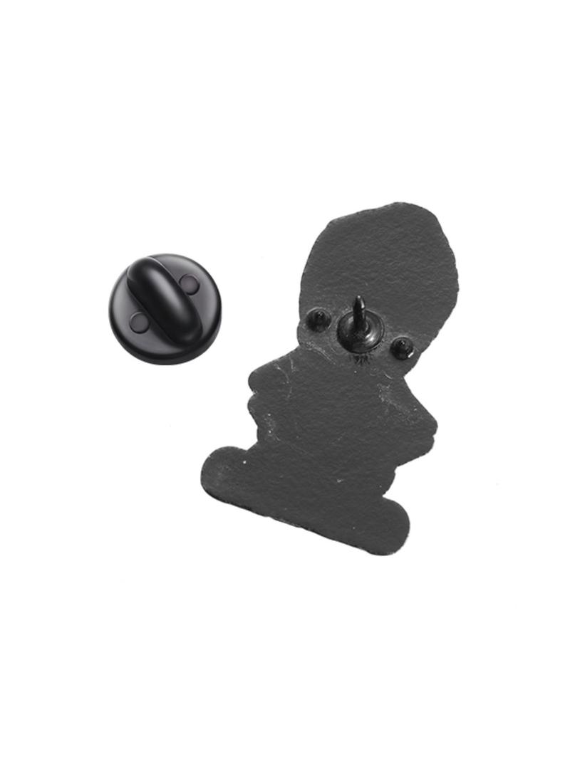 Cartoon Letter Pattern Brooch, Anime Character Design Brooch, Fashion Accessories for Men & Women, for Daily Clothing Decor, Flower Brooch Pin