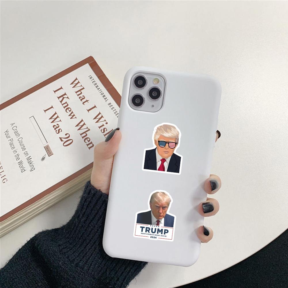 250 waterproof stickers, personality Trump, mobile phone cup luggage decoration stickers