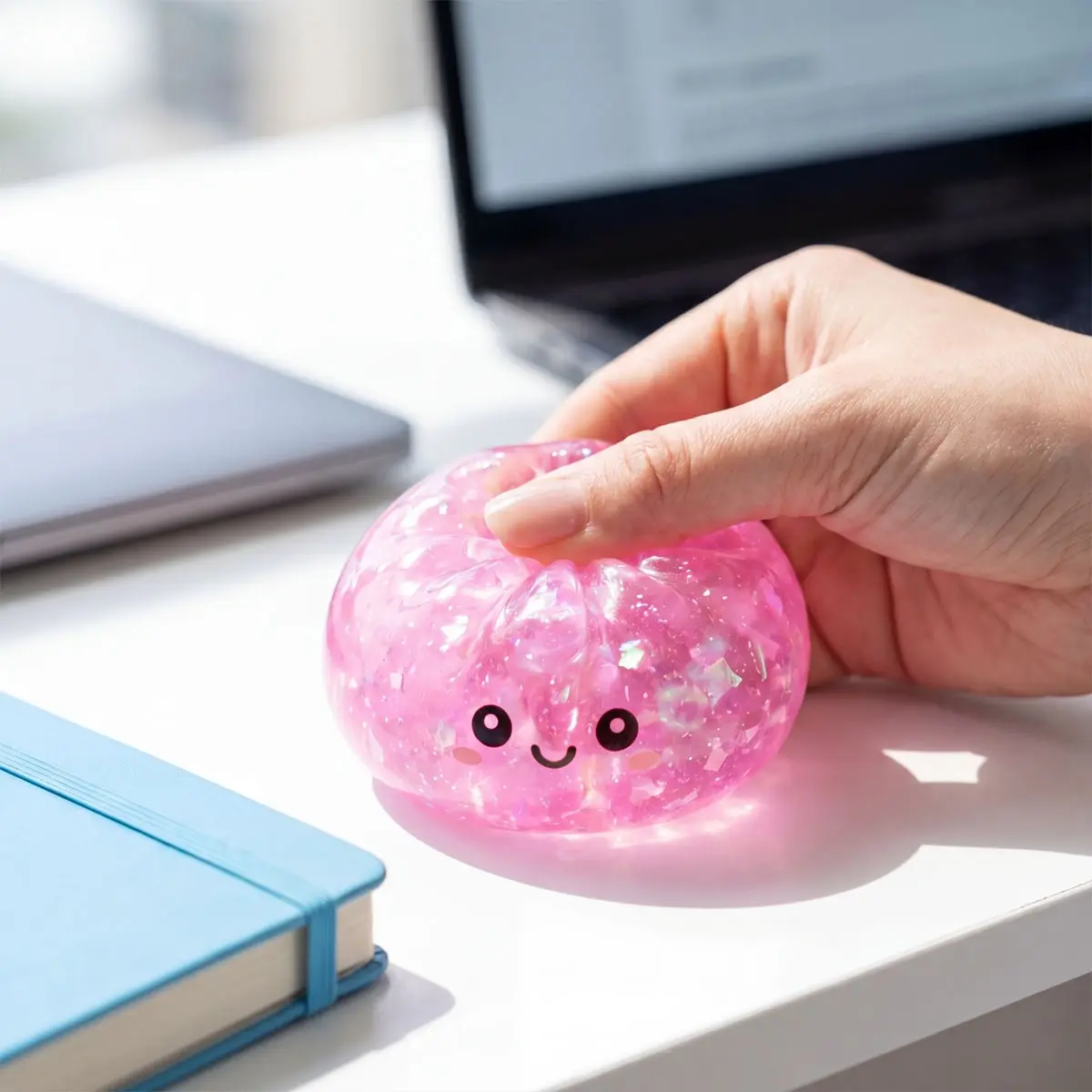 12-Piece Soft Baozi Toy Set, Squishy Steamed Bun, Stress Relief Ball, Indoor Outdoor Use, Halloween Christmas Birthday Gift, Unisex, Random Colors, Stress Relief Gadgets, Soft Squishy Fidget