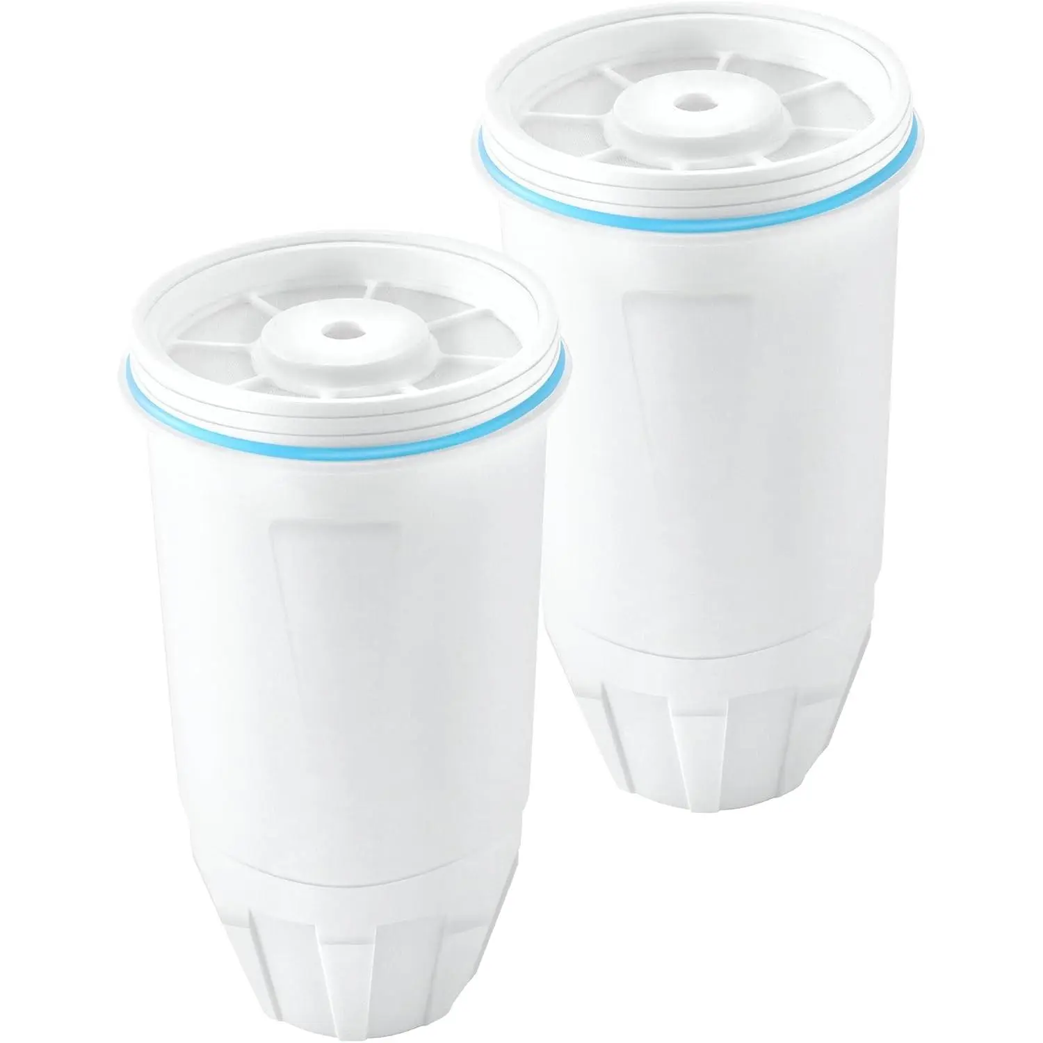 Upgrade Water Filters 0TDS Replacement fit for Zero Pitcher and Dispenser ZR-001 ZR-002 ZP-008 ZD-013 ZS-008, Multi-Stage Filter System, High-Efficiency Filtration, 2 Packs