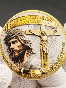 Resurrection Coin Replica, Collectible Religious Memorial Coin, Christian Souvenir, Church History Gift, Easter Present