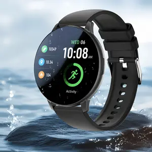 Outdoor Smart Watch for Men, 1.46'' HD Round Screen, Wireless Calling, Waterproof Sports Watch, Android Smartwatch, Android iOS Compatible, Fitness Tracker