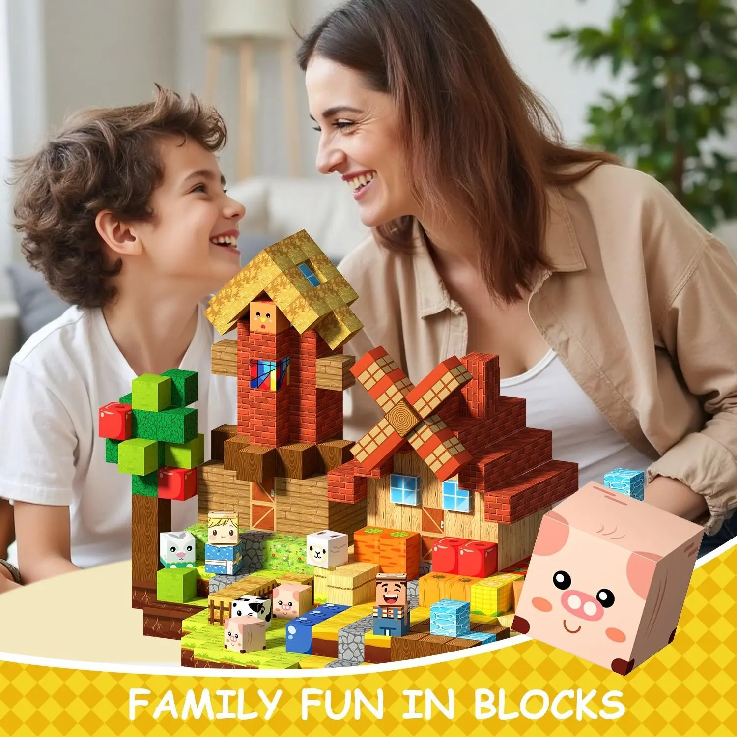 150/100pcs Magnetic Building Blocks Set, STEM Montessori Educational Magnetic Tiles Toy, 3D Construction Blocks for Kids Ages 3+, Spatial Thinking Training Puzzle Toy, Birthday Gift for Boys Girls