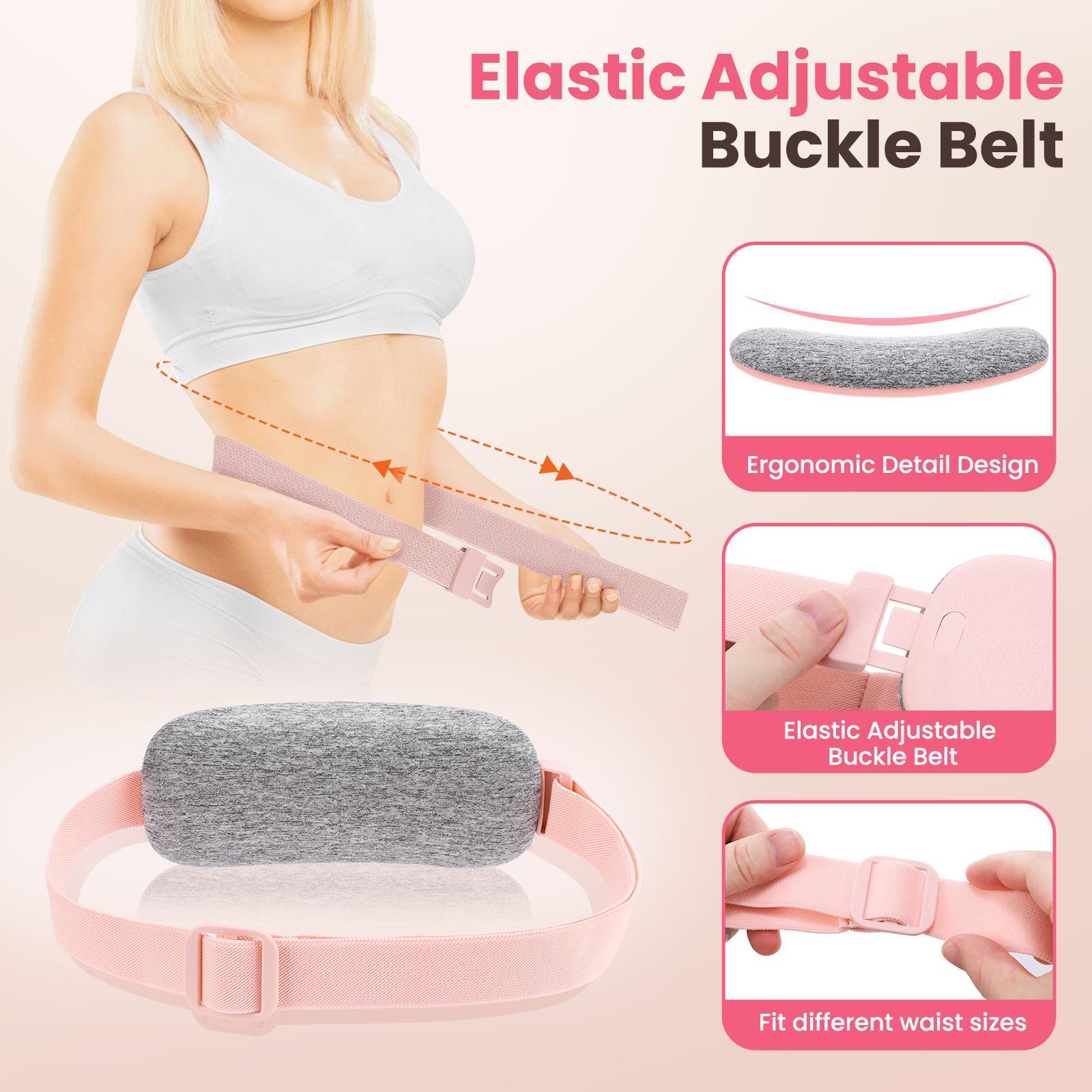 Menstrual Portable Heating Pad Waist Massager, 5-level Hot Compress & 4-level Vibration Waist Belt, Women's Personal Care Appliances for Home & Travel #GLOBAL PICKS