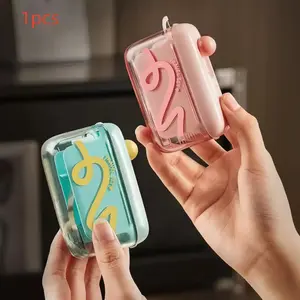 Portable Home Dental Floss Box, Automatic Pop-Up Flosser, Reusable, Ideal for Family, Restaurants, Outdoor Oral Care Supplies