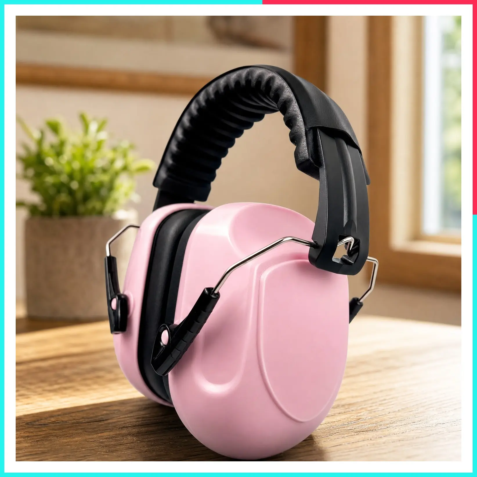SNR 33dB Noise Cancelling Ear Muffs - Adjustable Lightweight Safety Earmuffs, ANSI Certified