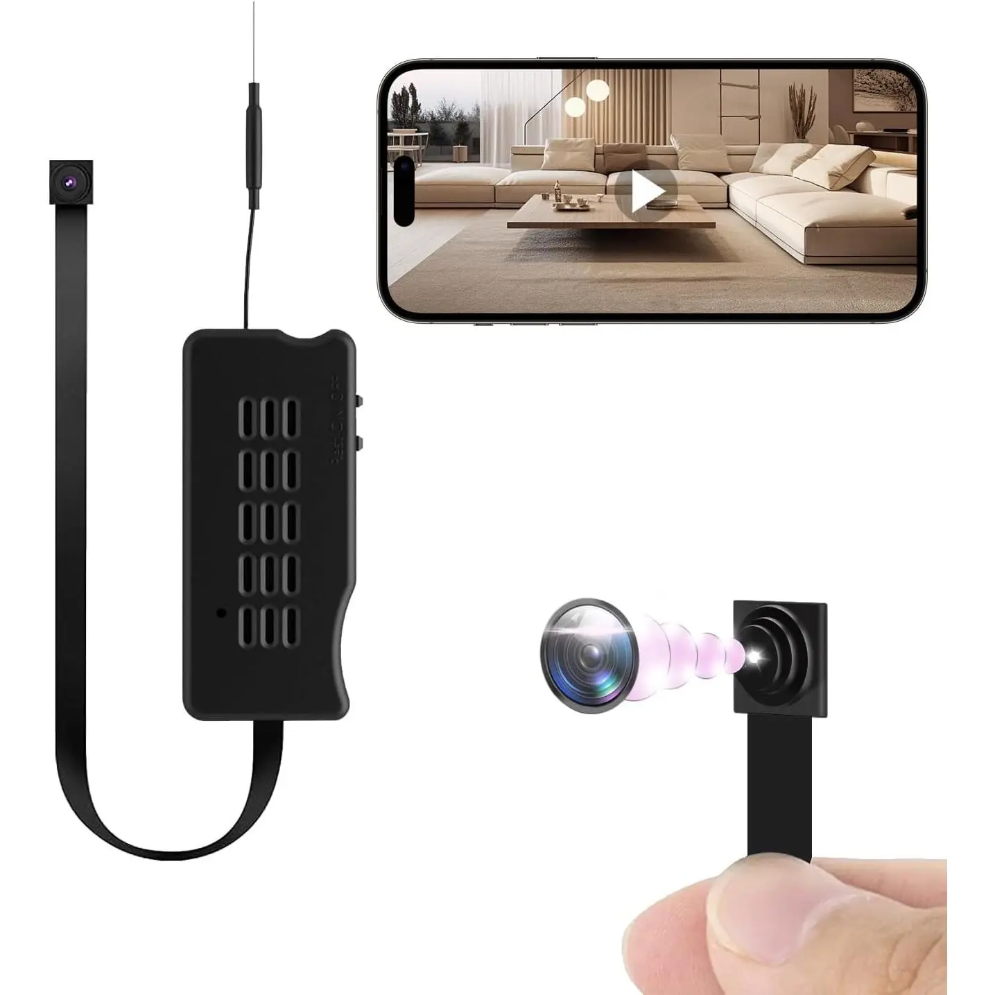 Mini DIY HD 1080P WiFi Security Camera Module Small Wireless Nanny Cam