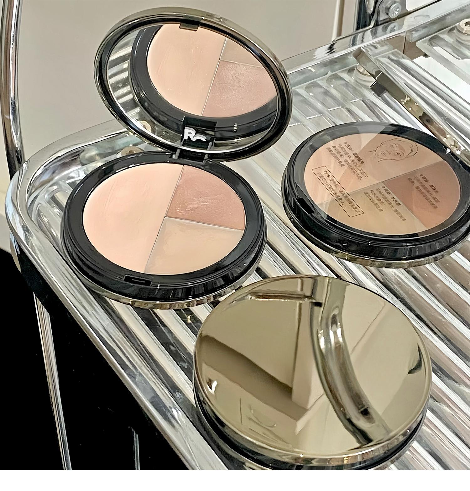 Your Nose & Face in 3 Shades All-in-One Contour Palette – Highlight, Shadow, Conceal, Creamy Blendable, Natural Sculpt, No Muddy Lines | #ContourPalette