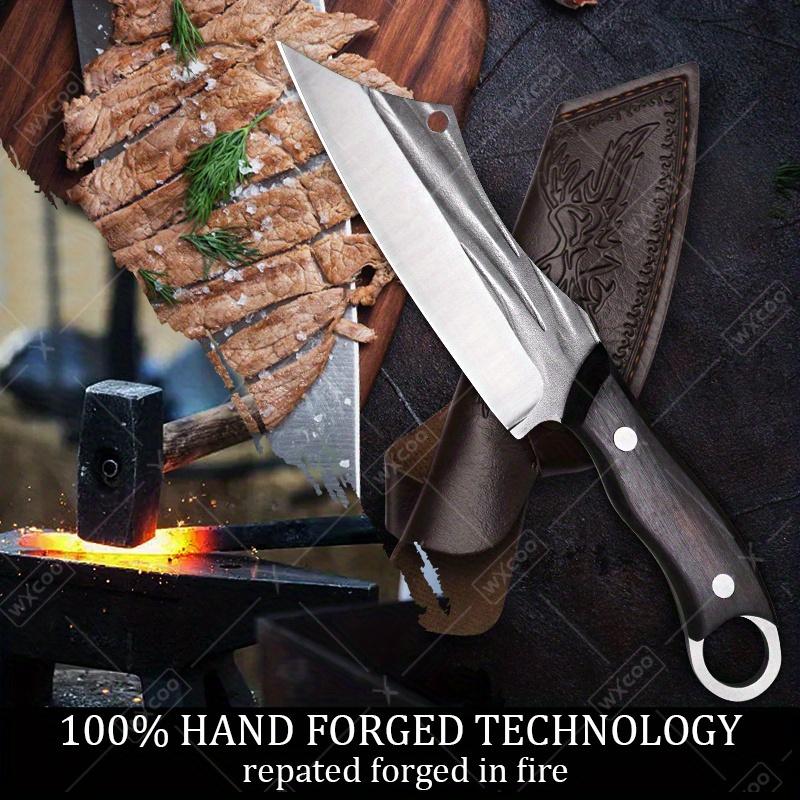 Professional Kitchen Knife Stainless Steel Boning Knife Slicing Knife Cutting Knife Multi-functional Kitchen Knife Set Killing Knife