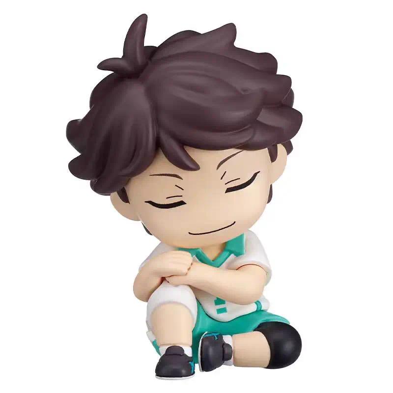 Genuine Action Figure 2 Haikyuu Sleep Style iwaizumi hajime Akaashi Keiji Oikawa Tooru Kotaro Bokuto Gacha Toy