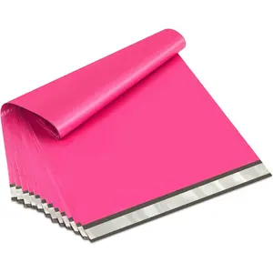 50 Pack 19x24 Inch Hot Pink Extra Large Poly Mailers Strong Thick Self Seal Adhesive Waterproof Tear Proof Mailing Envelopes Shipping Bags for Clothing Quilt Boutique Postal Use and More
