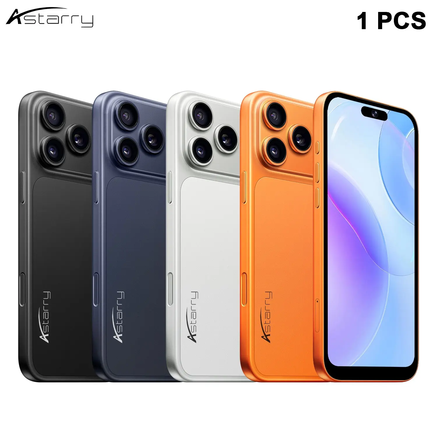 Astarry-17 Pro Max Android Phone, 4g Network, Mtk6762 Processor, 3gb+32GB RAM, 6.75-Inch HD Display, 500mp Front, 1300mp Rear, 4100mah Battery