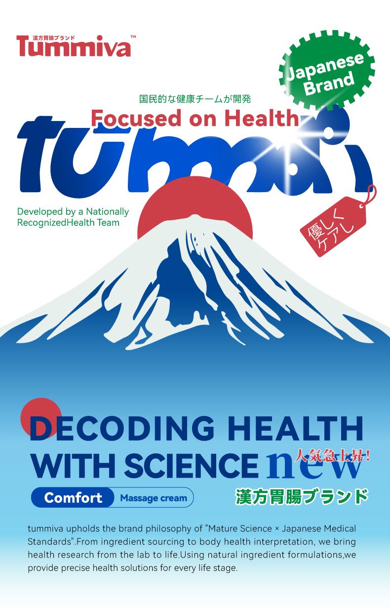 Tummiva Comfort Massage Cream for Digestive Wellness - Plant-Based for Stomach Pain Bloating Diarrhea & Bowel Noises - 30g Natural Herbal Relief