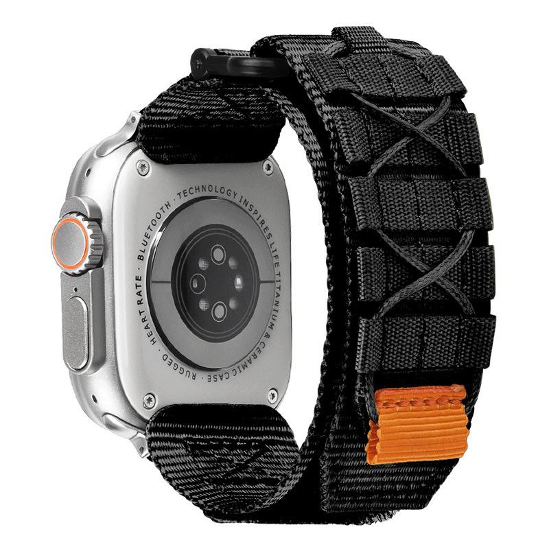 Outdoor hiking Velcro nylon strap suitable for Huawei Watch 2 Pro, loop strap watch band