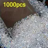 1000pcs Colorful Round Crystal Decorations, Ornaments, Synthetic Gemstones for Table Centerpieces, Vase Fillers, Wedding, Valentine's Day, Party Decor, Home Decoration Supplies