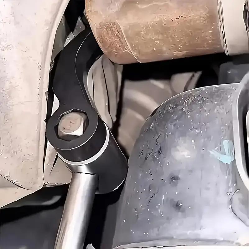 Car Half Shaft Removal Tool, 1pc Leverage Principle Leverage Principle Removal Tool, High Temperature Forged Car Repair Tool, Suitable for Wrench or Open End Wrench, Automotive Repair Tools