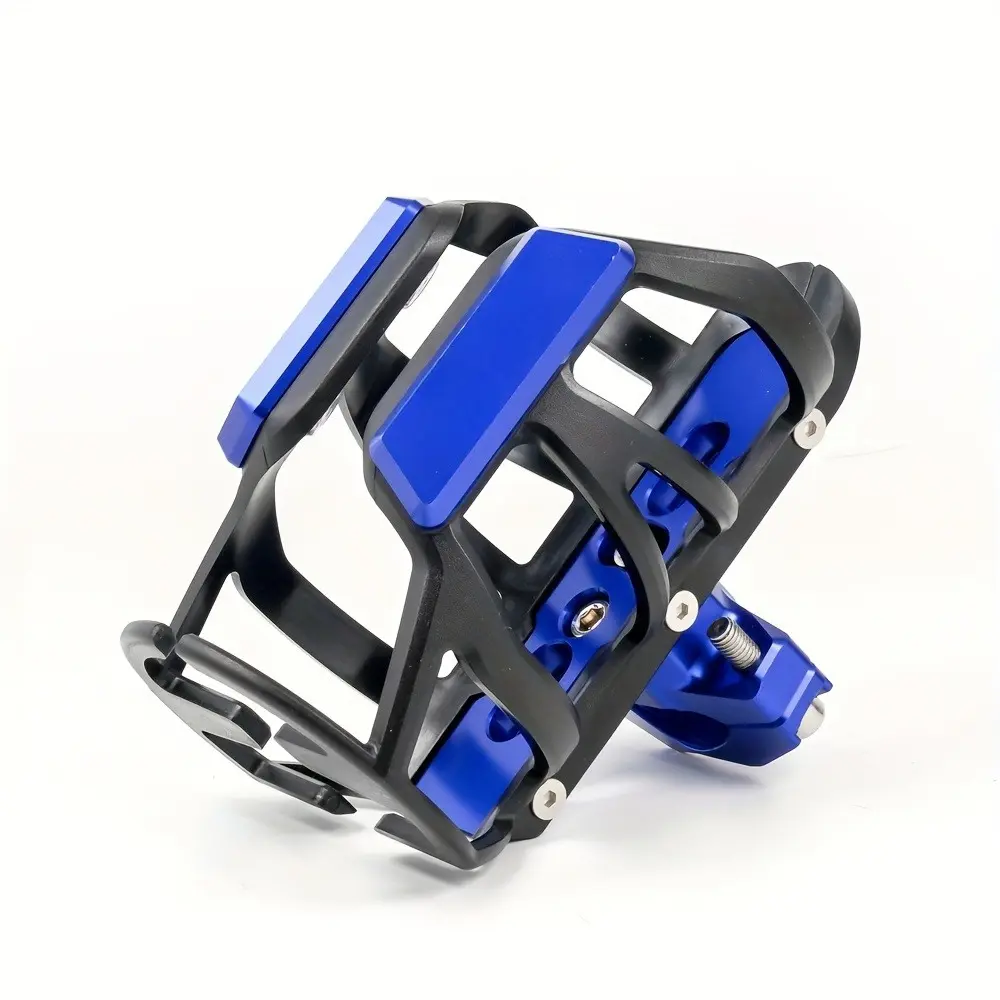 Water Bottle Holder Cage, Universal Quick-Release Water Bottle Holder for Motorcycles And Bicycles. Made of Aluminum Alloy, It Can Be Installed Without Drilling Holes, Making It Ideal for Outdoor Travel And Commuting