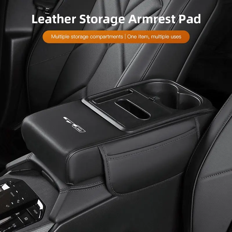 Car Armrest Box Height Pad Storage Box Cup Holder Tissue Box Multifunctional Storage Box For KIA GT LINE K2 Sportage Stinger Sorento Ceed soul sorento VENGA KX5 K3 K4 K5