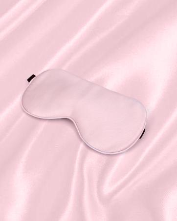 BY-A105 Luxury 100% Mulberry Silk Sleep Mask for Women | Adjustable Blackout Eye Mask with No Pressure Design | Soft Breathable Organic Silk Fabric | Perfect Travel Essentials & Gift (Pink) BY-A105 Luxury 100% Mulberry Silk Sleep Mask for Women | Adjustable Blackout Eye Mask with No Pressure Design | Soft Breathable Organic Silk Fabric | Perfect Travel Essentials & Gift (Pink)