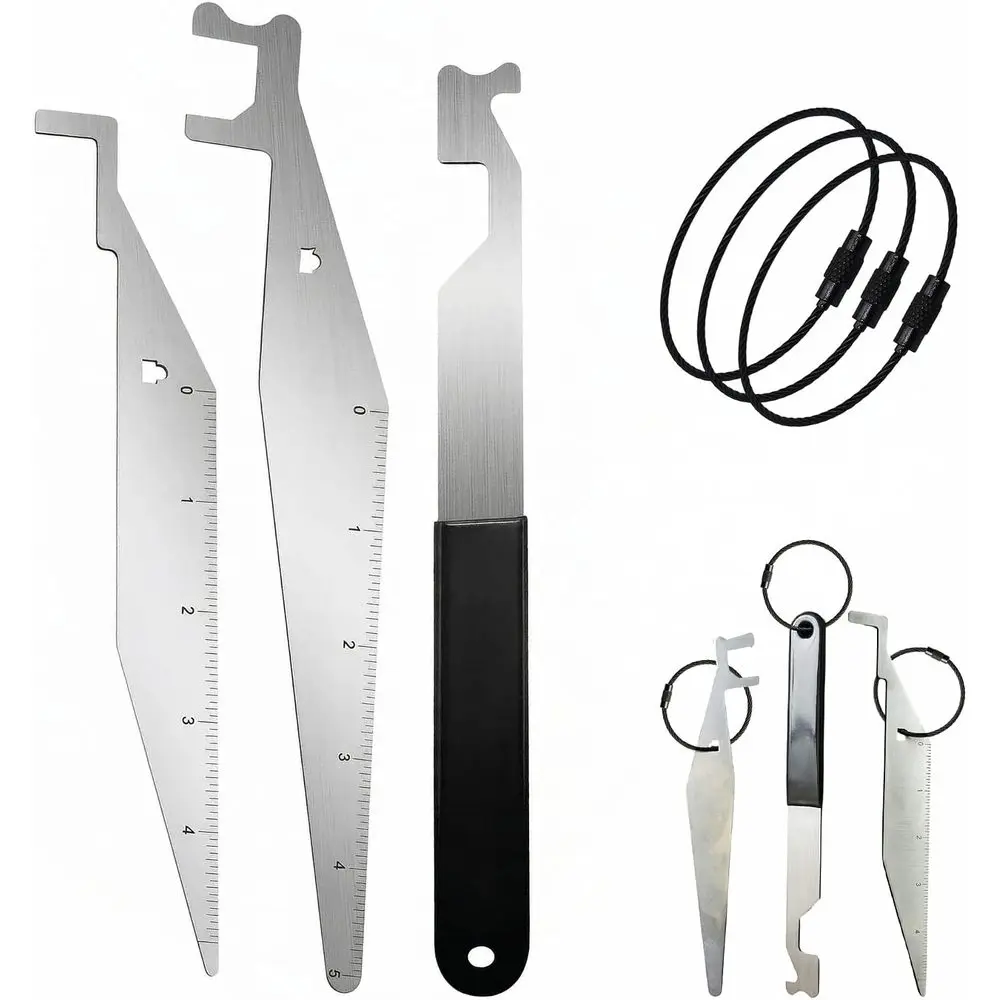2026 New 6-Piece Firefighting Multipurpose Leverage Tool Kit, Heavy-Duty Stainless Steel Hand Tool for Firefighters, Rescue Tasks
