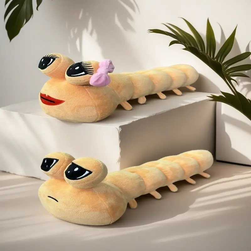 Big-Eyed Potatoes Cute Alien Themed Stuff Soft Plush Stuffed Toy - 40cm Fluffy Fabric, PP Cotton Fill, Virtual Pet Game Collectible Plushie, Collectible Figures