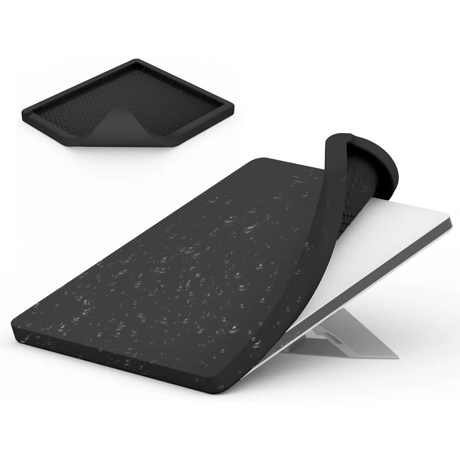 Starlink Mini Protective Cover Case for Starlink Mini Accessories Dish Antenna Liquid  Protector  for Outdoor Travel Camping Portable -Round Protection Black