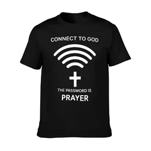Connect To God The Password Is Prayer Christian Faith Bible Verse Inspirational Unisex Tee