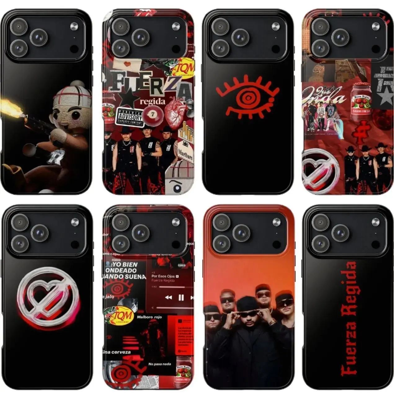 Fuerza Regida Phone Case, 111XPANTIA Phone Cover, THIS IS OUR DREAM TOUR 2026, Suitable for iPhone 17-11 Pro Max/Plus and  Samsung Galaxy S23-25
